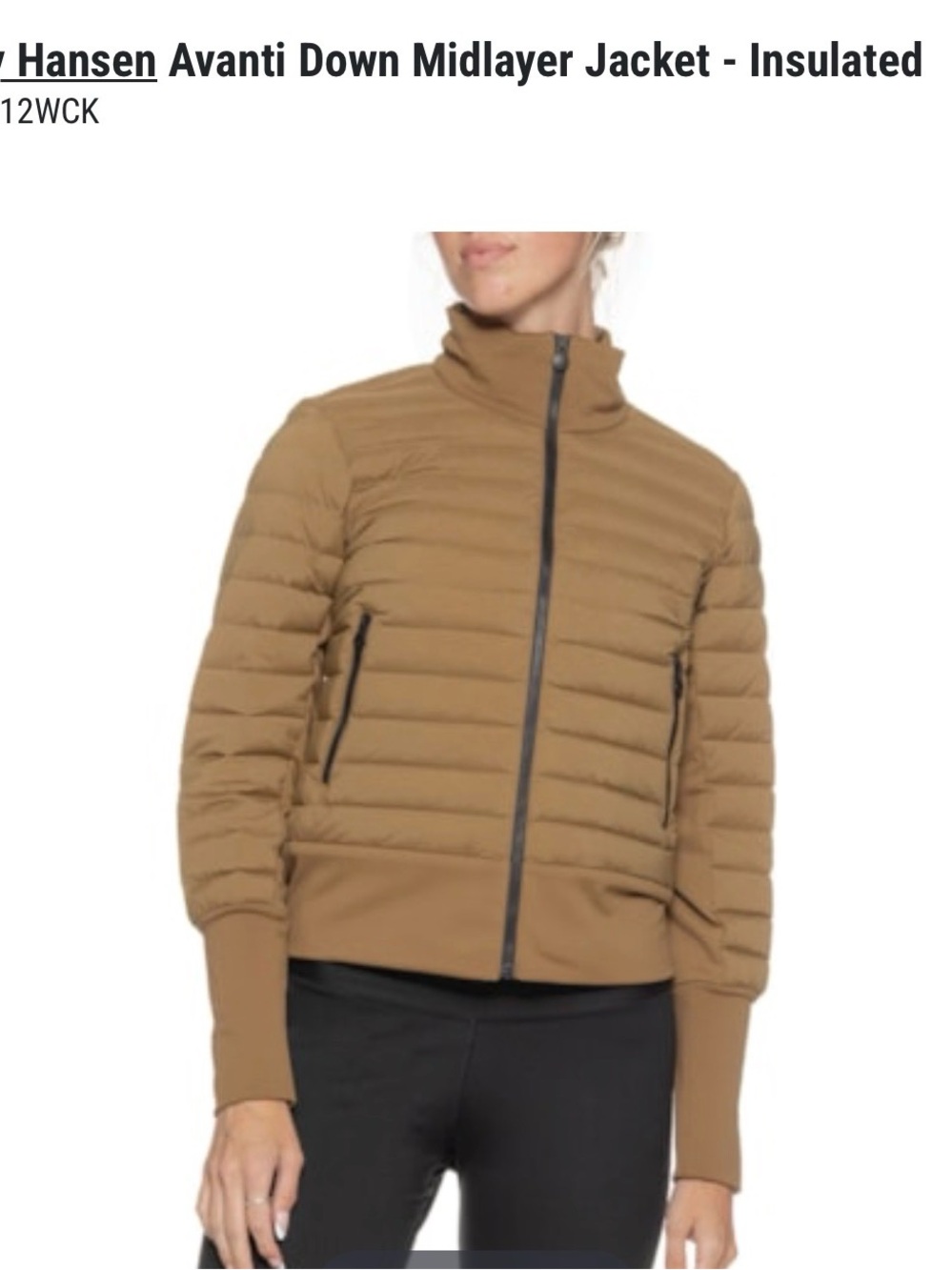 Helly Hansen Avanti Down Midlayer Jacket - Insulated NWT SIZE SMALL